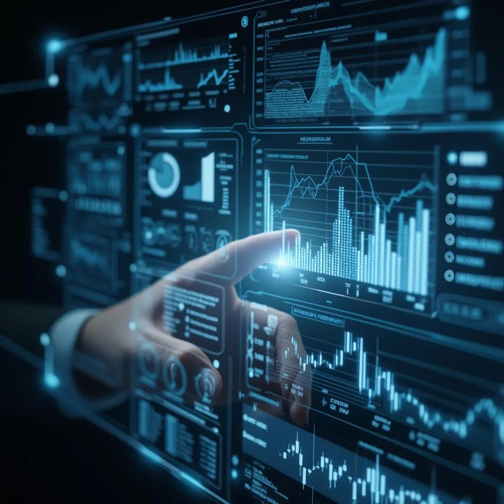 Interface utilisateur d'une solution IA financière